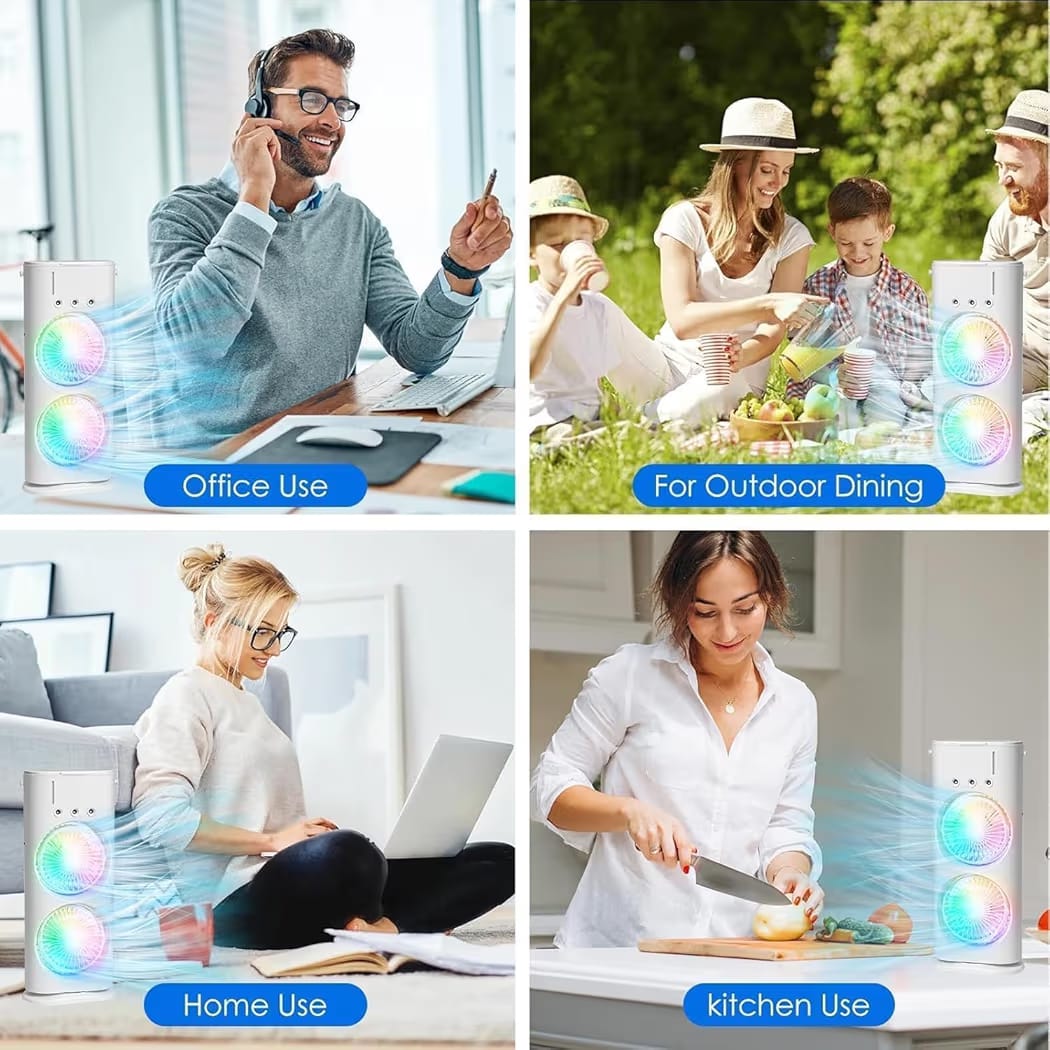 Mini Cooler Ended Spray Air Coling Fan USB