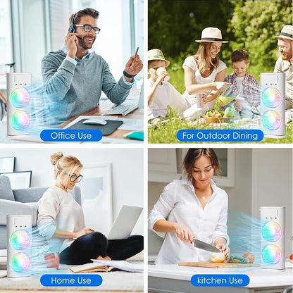 Mini Cooler Ended Spray Air Coling Fan USB